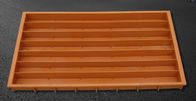 Стержневые ящики минирования бурения керна оранжевые с повторно использованным материалом 850мм Пастик длиной