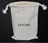Подгонянные логотипом сумки образца ткани, минируя сумки образца с веревочкой хлопка