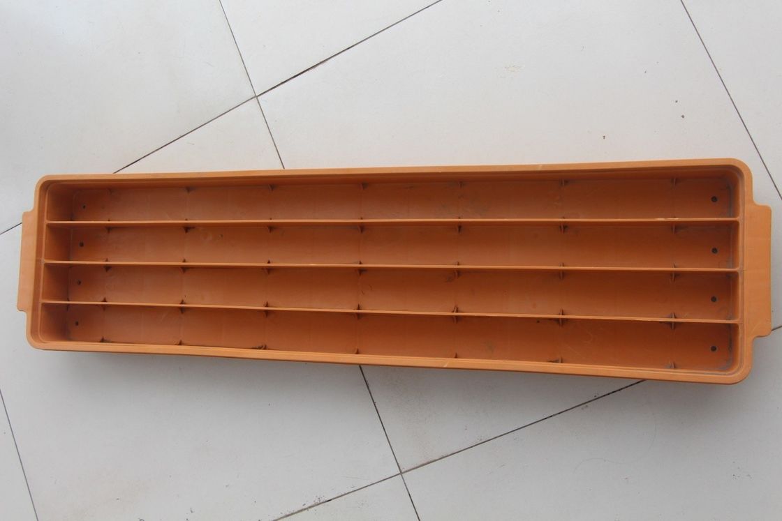 Стержневые ящики минирования высокопрочного ПЭ материальные с 4 оранжевыми каналами